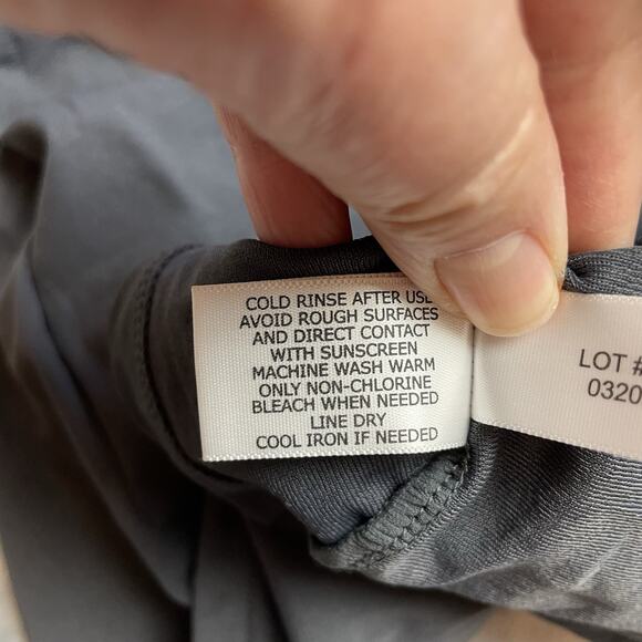 Coolibar UPF 50+ Water Jacket Womens S Gray Pink Full Zip Long Sleeve Swim Beach - Picture 5 of 8